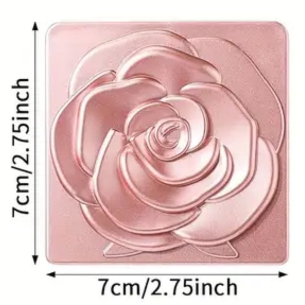 Rose Gold Compact Mirror - Picture 3 of 5